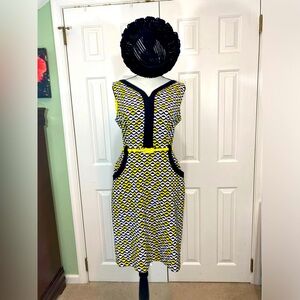 💥HP💥 Mad Men midcentury modern design by London Times with pockets & belt! 8